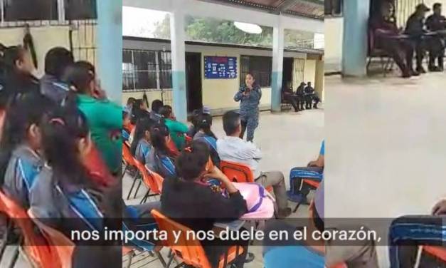 Imparte Policía Estatal pláticas de prevención en Náhuatl