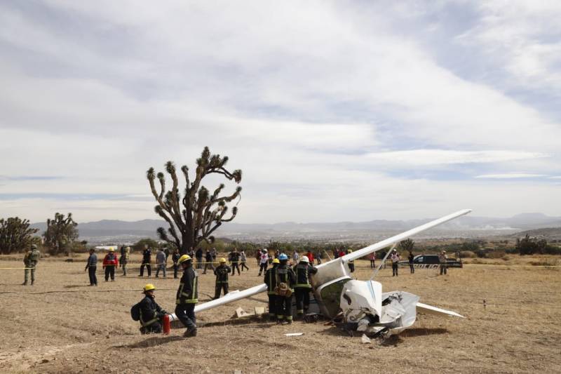 Avioneta cayó por posible falla mecánica en el Huixmi