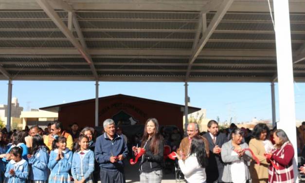 Escuela de Tizayuca cuenta con cinco aulas y techumbre nuevas