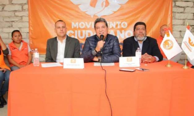 Movimiento Ciudadano no hará coalición en Hidalgo para el próximo proceso