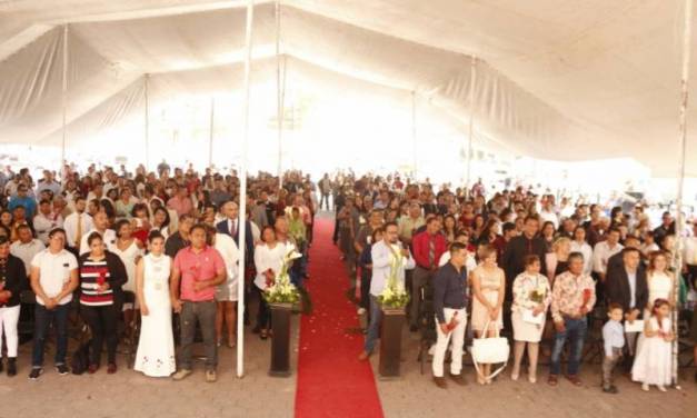 200 parejas se casan en Tizayuca