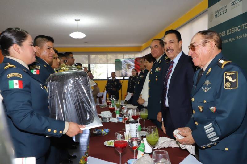 Encabezó Fayad la conmemoración del Día del Ejército Mexicano