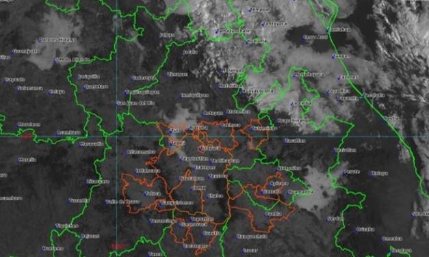 Aumenta probabilidad de lluvias para algunas regiones del estado