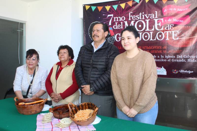 Promoverá Atotonilco El Grande sus sabores en el  Festival del Mole de Guajolote