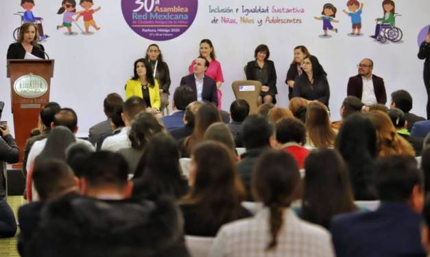 Para promover los derechos de infantes, realizan Asamblea de Ciudades Amigas de la Niñez