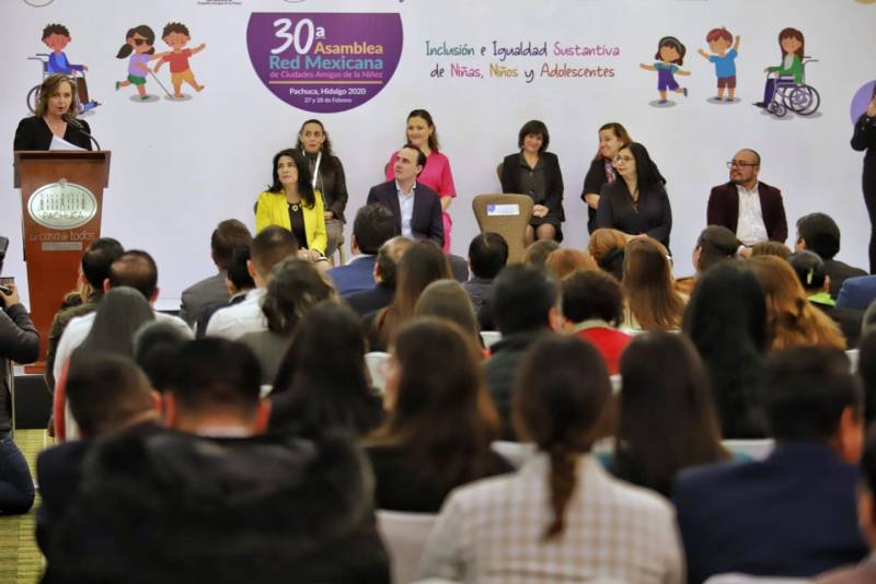 Para promover los derechos de infantes, realizan Asamblea de Ciudades Amigas de la Niñez