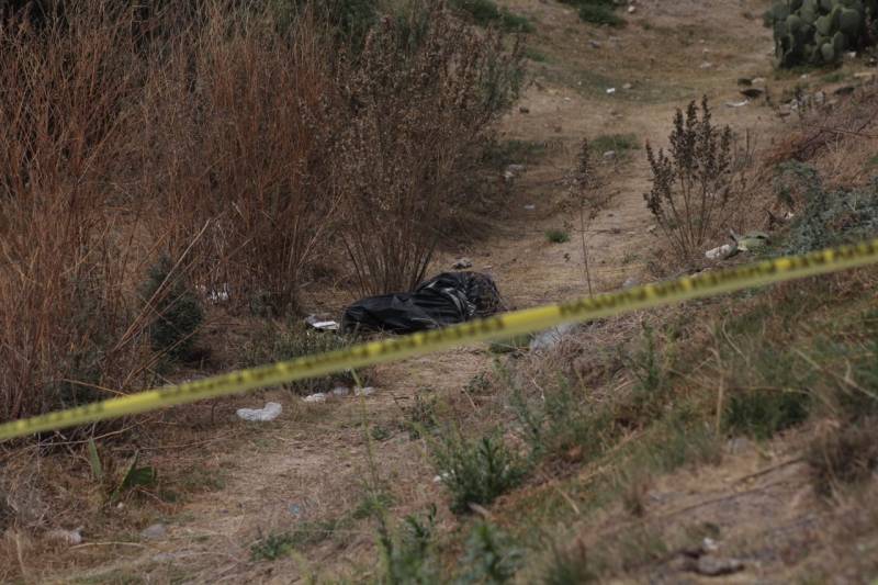 Localizan cadáver en  la carretera Pachuca – Ciudad Sahagún,