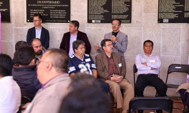 Ofrecieron taller de nuevas masculinidades a trabajadores del Congreso Local en el marco del 9M