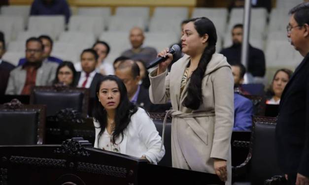 Diputada de Morena, desconoce a su coordinadora en el Congreso Local