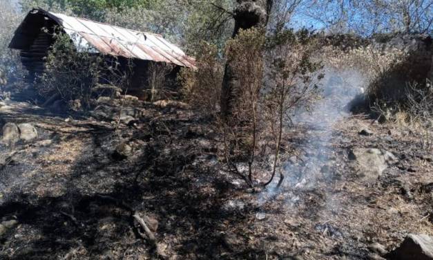 Se registran incendios en el Valle de Tulancingo
