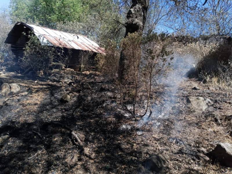 Se registran incendios en el Valle de Tulancingo