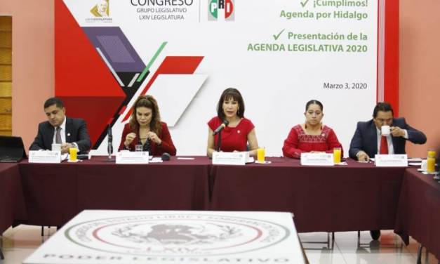 Presentó GLPRI su agenda legislativa