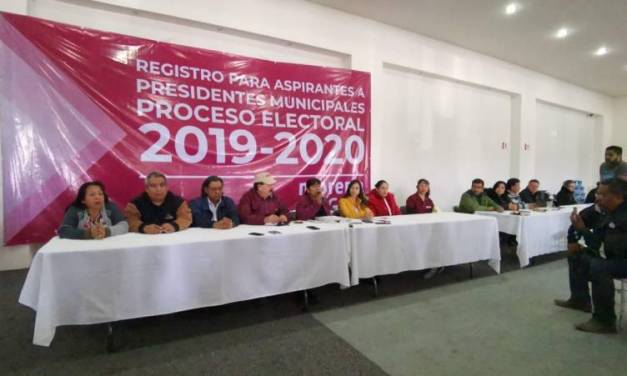 Por Morena, 10 quieren ser candidatos a la alcaldía de Pachuca