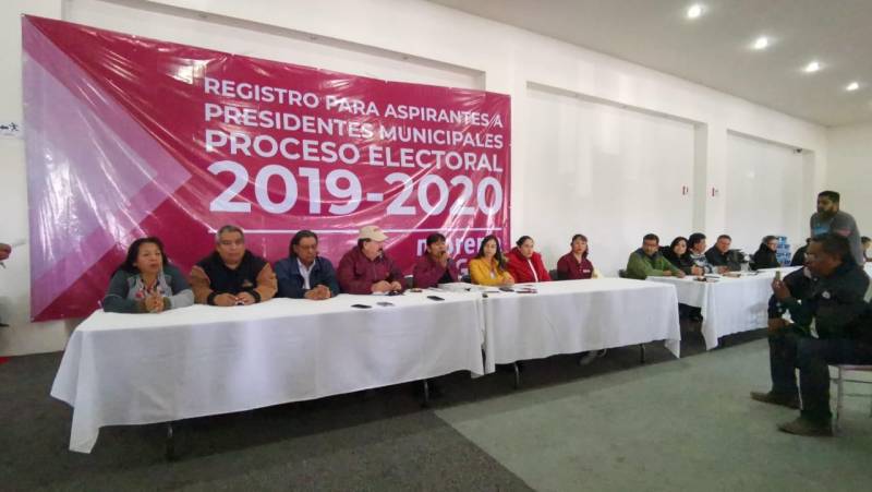 Por Morena, 10 quieren ser candidatos a la alcaldía de Pachuca