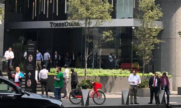 Se registra tiroteo en edificio de la Ciudad de México