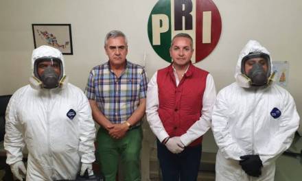 Comité Municipal del PRI Pachuca realizó sanitización