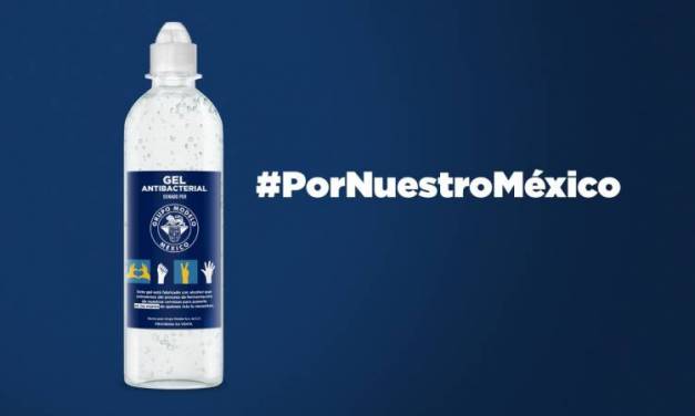 Grupo Modelo donará 300 mil botellas de gel antibacterial al IMSS