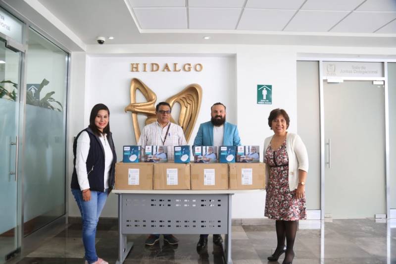 La Fundación Tú y Yo Creciendo Juntos entrega al  IMSS en Hidalgo, 30 nebulizadores para pacientes con COVID-19