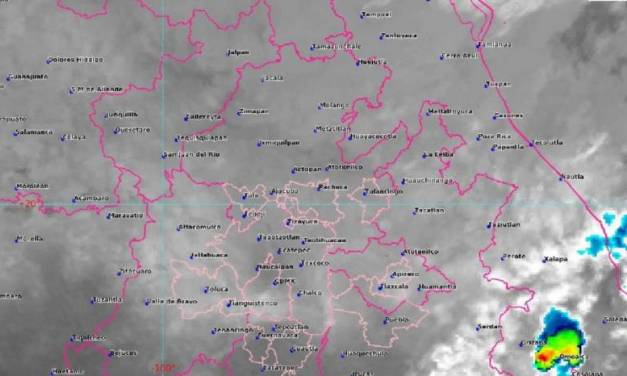 Aumenta potencial de lluvias en Hidalgo
