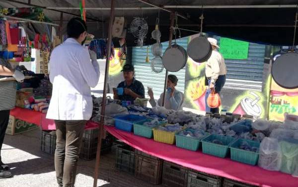Tianguistas suspenderán actividades en Santiago Tulantepec