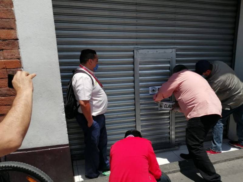 Clausuran tienda Elektra de Pachuca por no acatar medidas sanitarias ante COVID-19