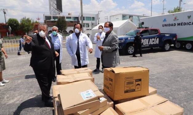 Se unen algunos empresarios hidalguenses a la causa para combate de pandemia