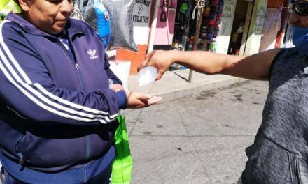Instalan filtros de acceso a tianguis de Santiago Tulantepec