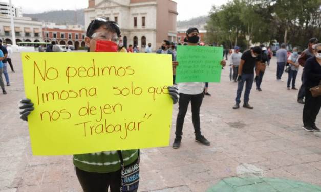 Comerciantes de Mineral de la Reforma denuncian incumplimiento de acuerdos de Raúl Camacho