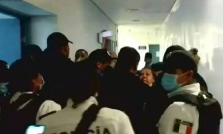 Dos grupos de personas irrumpieron en Hospital Las Américas en Ecatepec