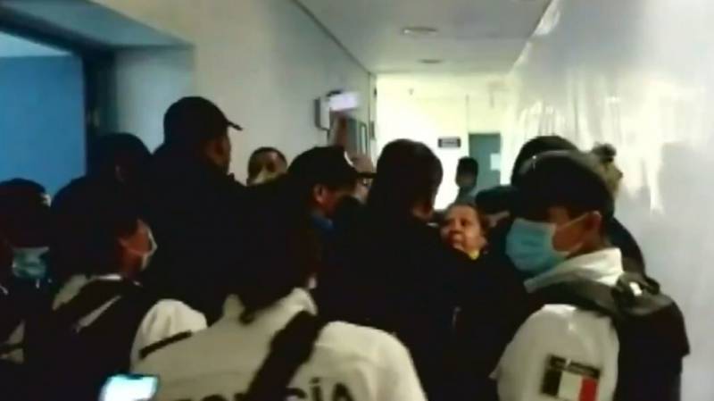 Dos grupos de personas irrumpieron en Hospital Las Américas en Ecatepec