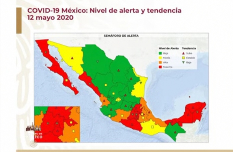 Habrá semaforización para el desconfinamiento; Hidalgo está en rojo