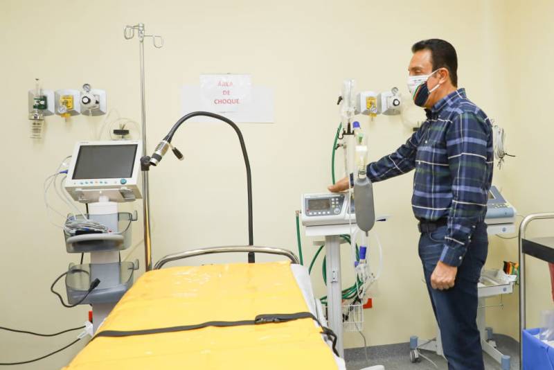 Fayad pone en marcha tres nuevos hospitales para atender a pacientes con COVID-19