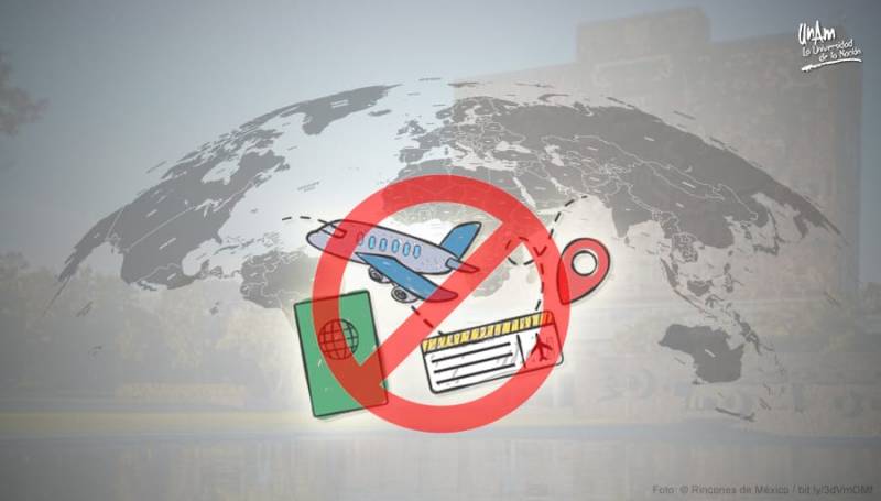 UNAM suspende temporalmente intercambios universitarios