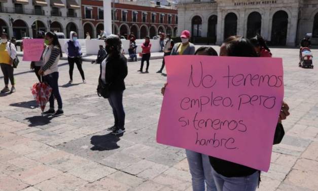 Madres solteras piden apoyos alimentarios