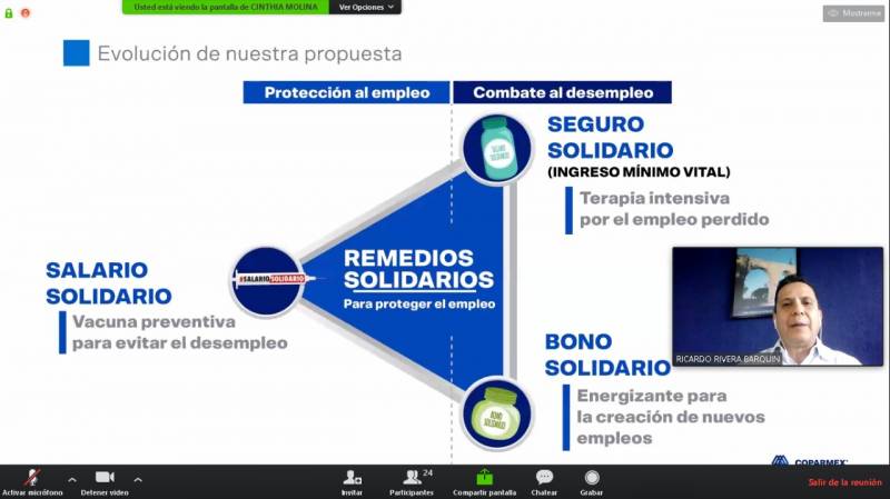 Presenta Coparmex estrategia Remedios Solidarios