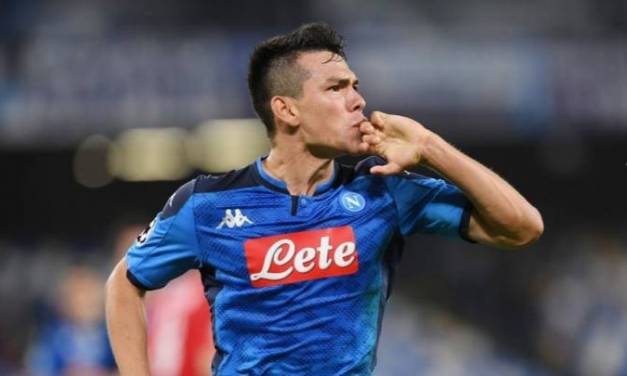 Chucky Lozano vuelve a marcar con el Napoli