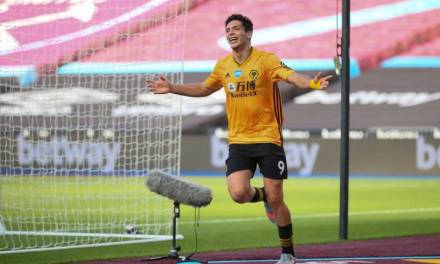 Raúl Jiménez llega a 40 goles con el Wolverhampton
