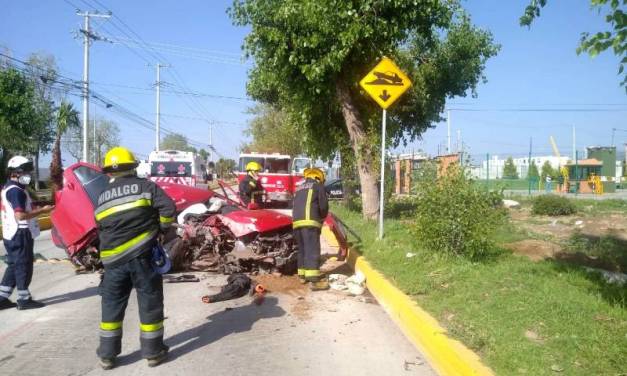 Muere una persona en accidente sobre bulevar G. Bonfil