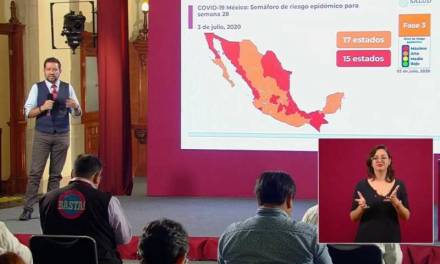 Hidalgo entra a fase naranja; sectores no esenciales podrán retomar actividades
