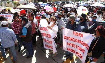 Comerciantes piden que la Foideh salga de Pachuca