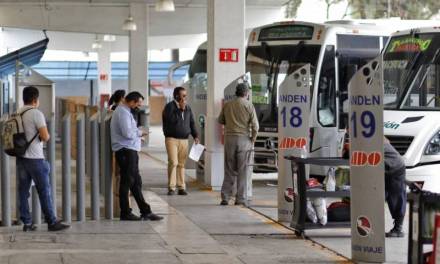 En junio Central de Autobuses reportó aumento de 40 % en afluencia de personas