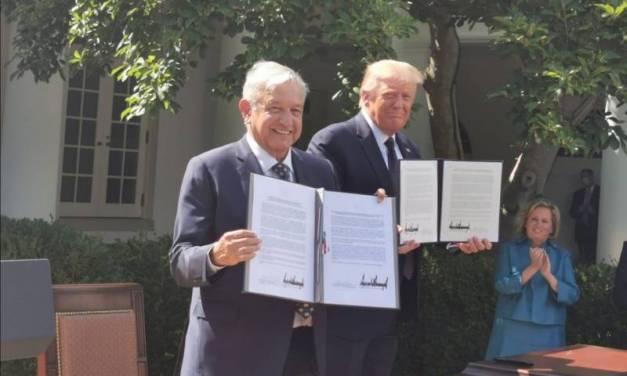 Amlo y Trump destacan buena relación entre México y Estados Unidos