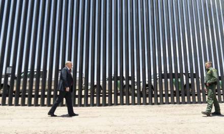 Asegura Trump que a fin de año habrá 724 km de muro construidos