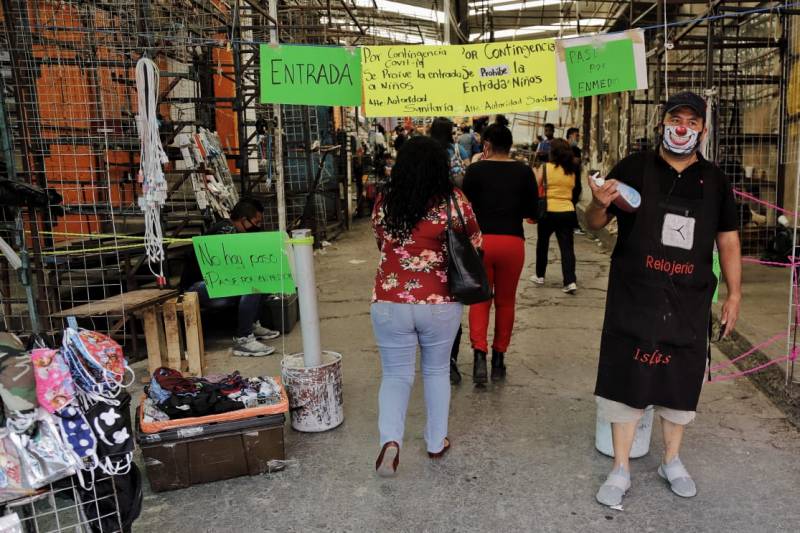 Niega Yolanda Tellería apoyo a locatarios de mercados