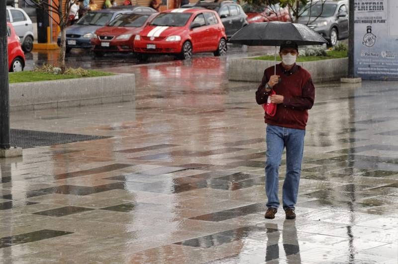 Pronostican más lluvias para este sábado en Pachuca