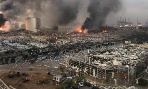 Explosión en Beirut, Líbano, habría sido por artefactos explosivos almacenados