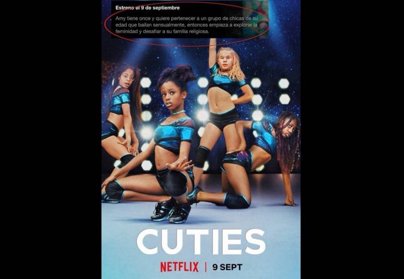 Acusan a Netflix de sexualizar a niñas en filme