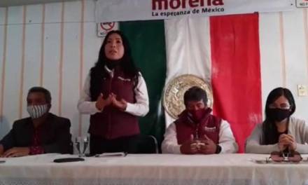 Militantes de Morena rechazan a Hilda Miranda por ser de Grupo Universidad