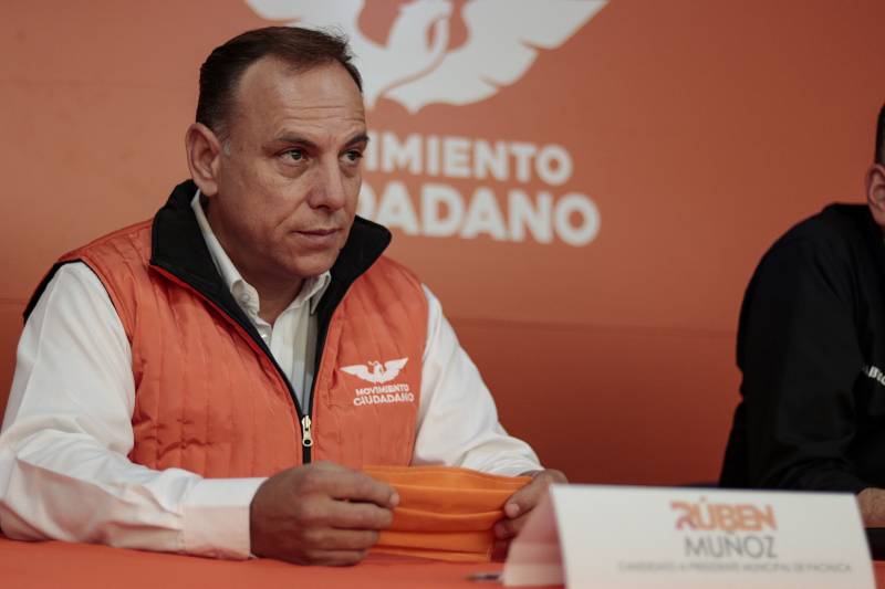 Rubén Muñoz, candidato de MC por Pachuca presenta propuestas