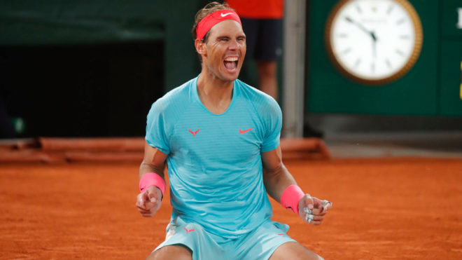 Rafael Nadal es 13 veces campeón de Roland Garros